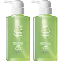 haru kurokami スカルプシャンプー グリーン400ml×3個 【公式通販】